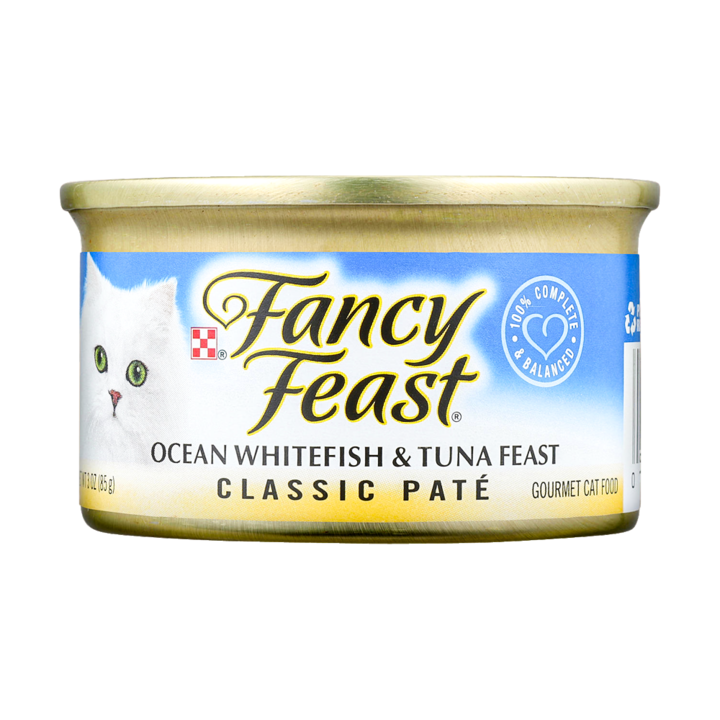 퓨리나 팬시피스트 참치&흰살생선 캔 85g