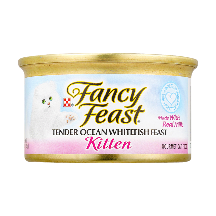퓨리나 팬시피스트 키튼 흰살생선 캔 85g