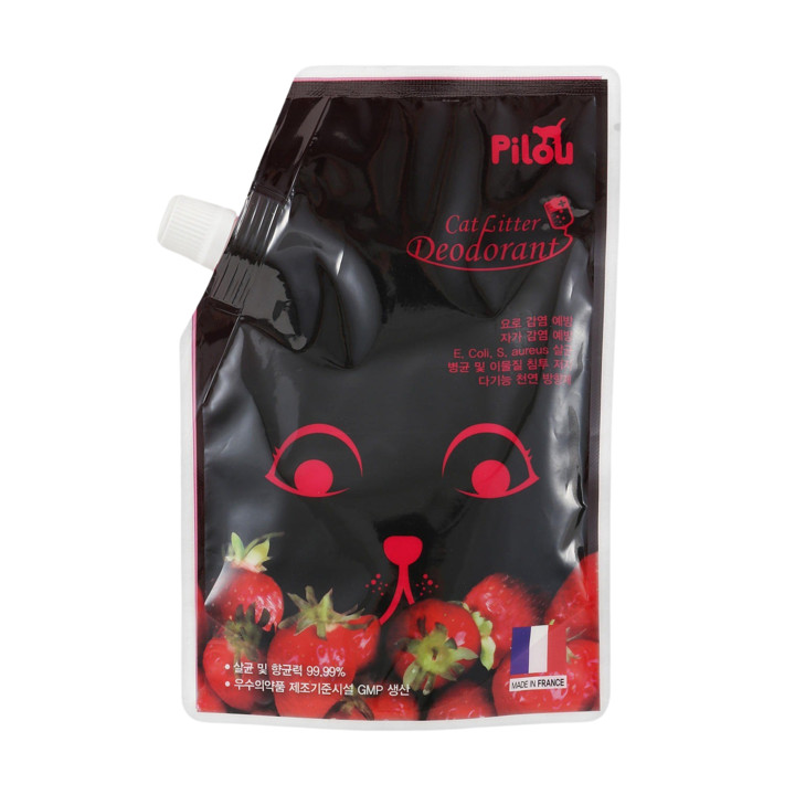 필루 데오도란트 모래탈취제 딸기향 300g