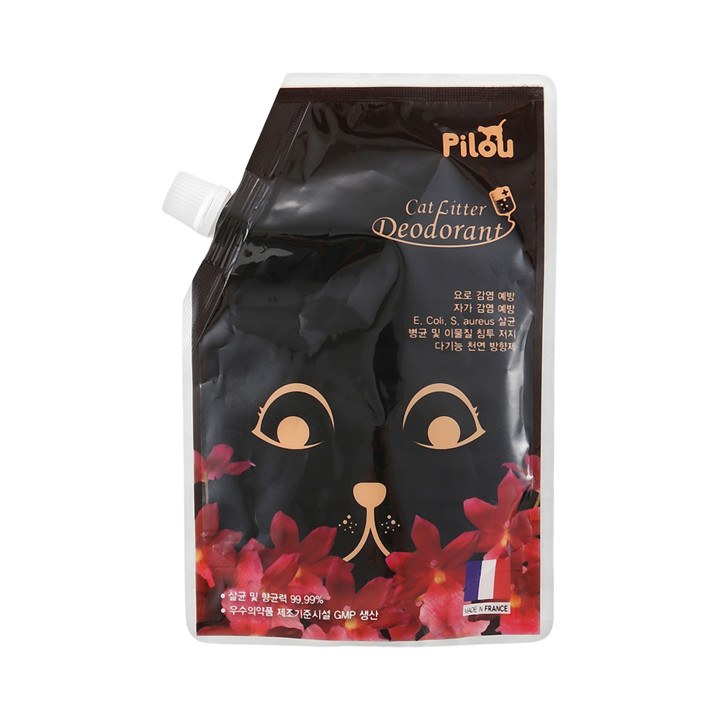 필루 데오도란트 모래탈취제 허니써클향 300g