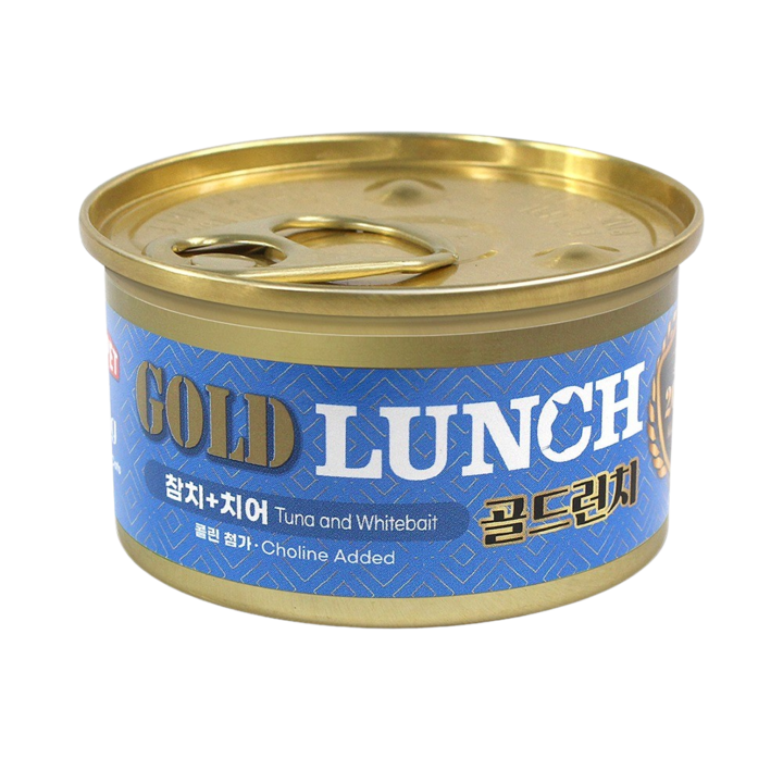 프리미엄 골드 런치 치어&참치 캔 80g