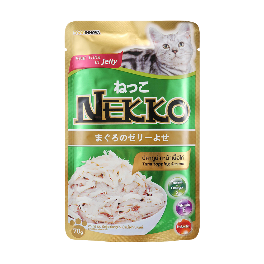 네코 참치&닭고기 파우치 70g