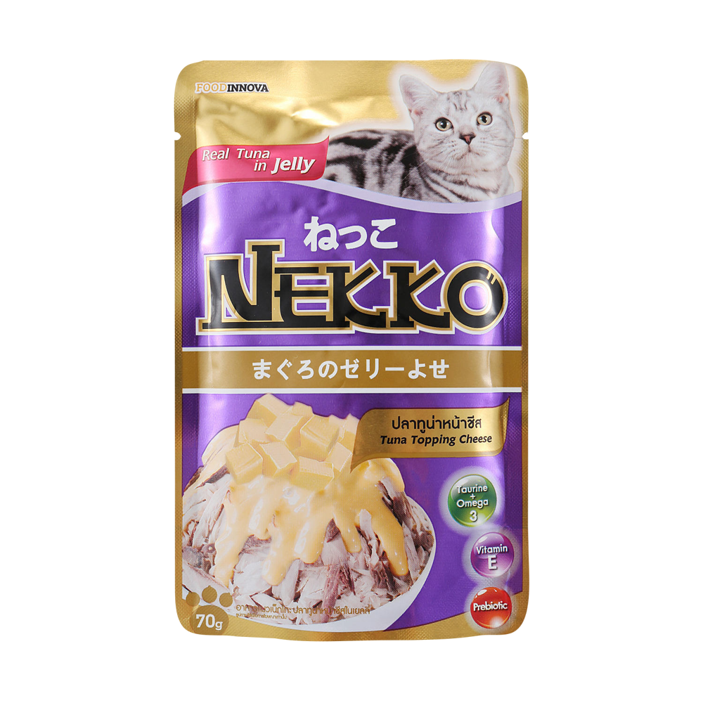 네코 참치&치즈 파우치 70g
