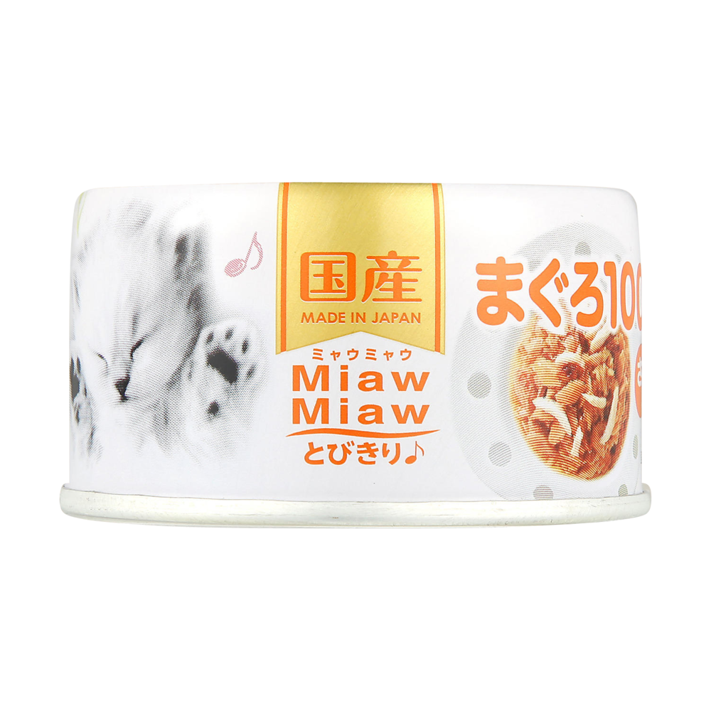 아이시아 먀우먀우 토비키리 참치&닭가슴살 캔 60g