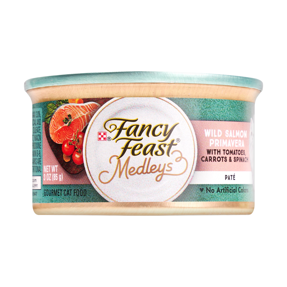 퓨리나 팬시피스트 메들리 파테 프리마베라 연어 캔 85g