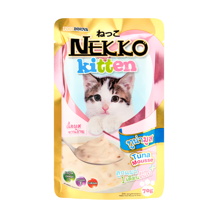 네코 키튼 참치 무스 파우치 70g