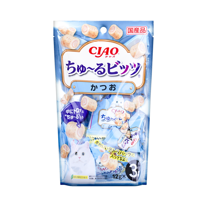 이나바 챠오 츄르비츠 참치&가다랑어맛 3개입