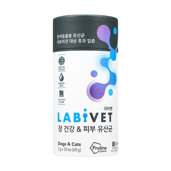 라비벳 장 건강&피부 유산균 30개입