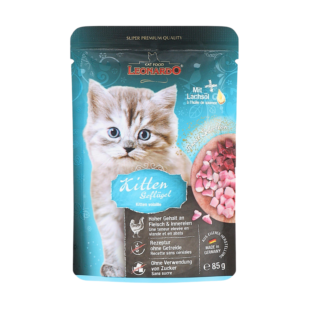 레오나르도 키튼 폴트리 파우치 85g