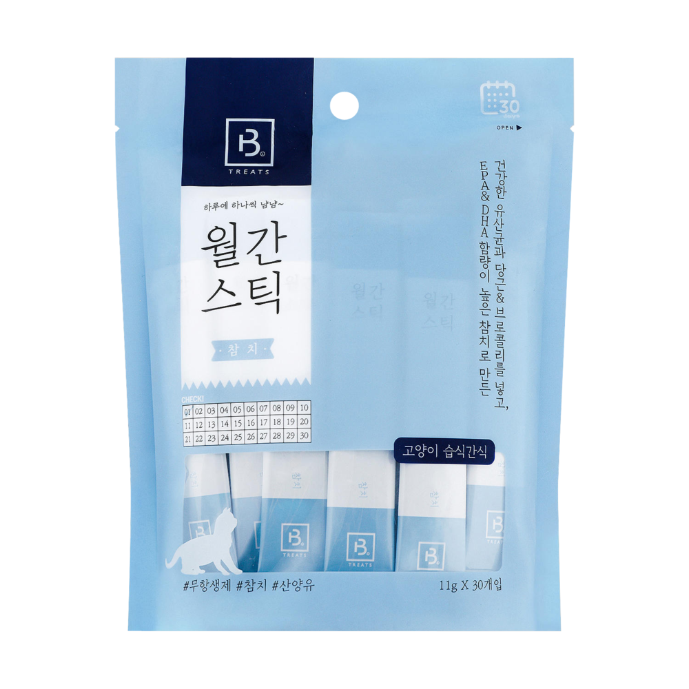 브리더랩 월간스틱 참치 30개입