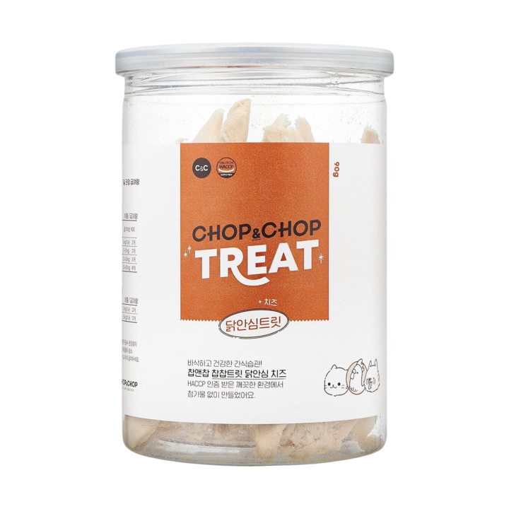 찹앤찹 찹찹트릿 닭안심 치즈 90g