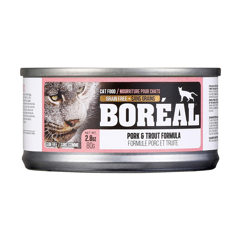 보레알 돼지고기&송어 캔 80g
