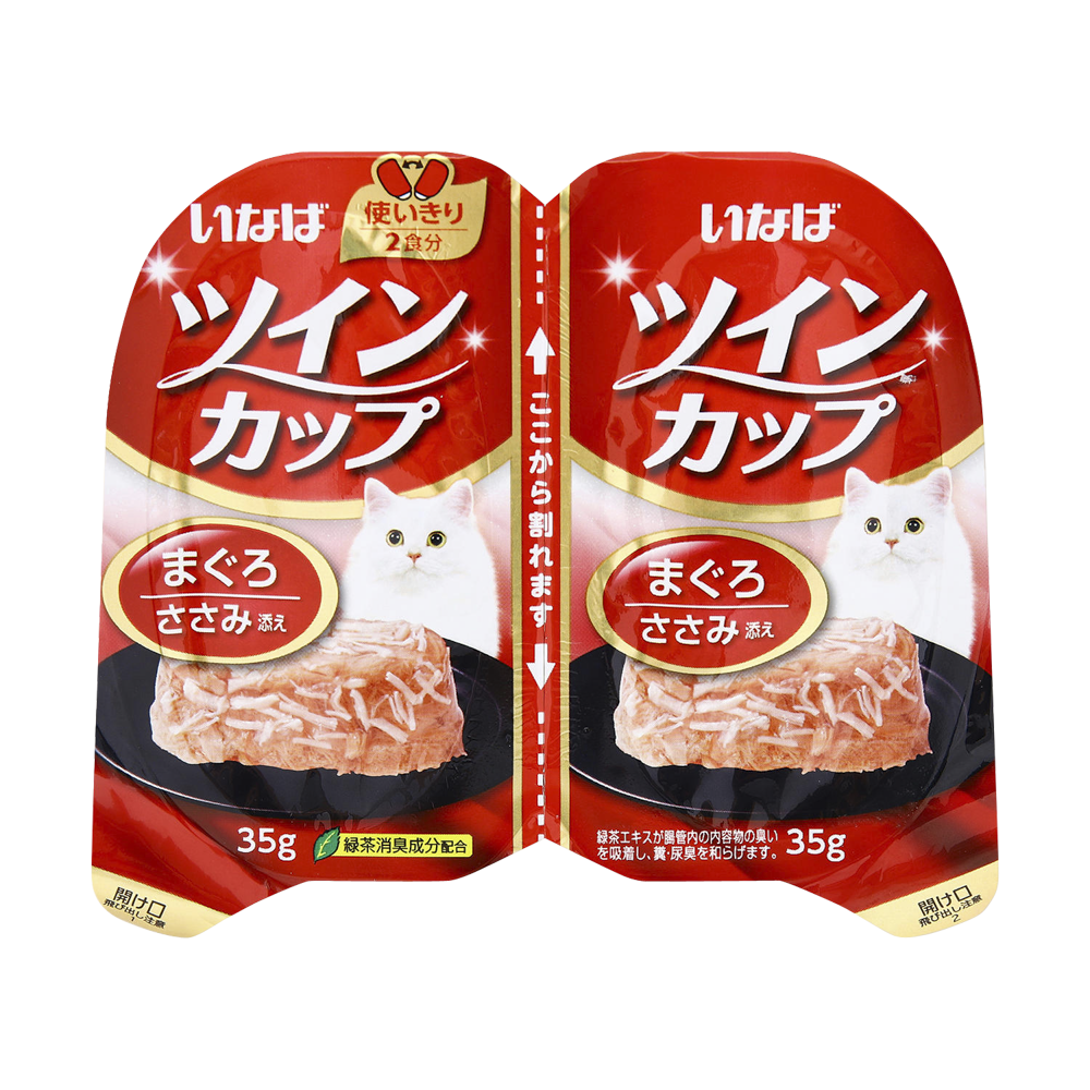 이나바 트윈컵 참치&닭가슴살 70g
