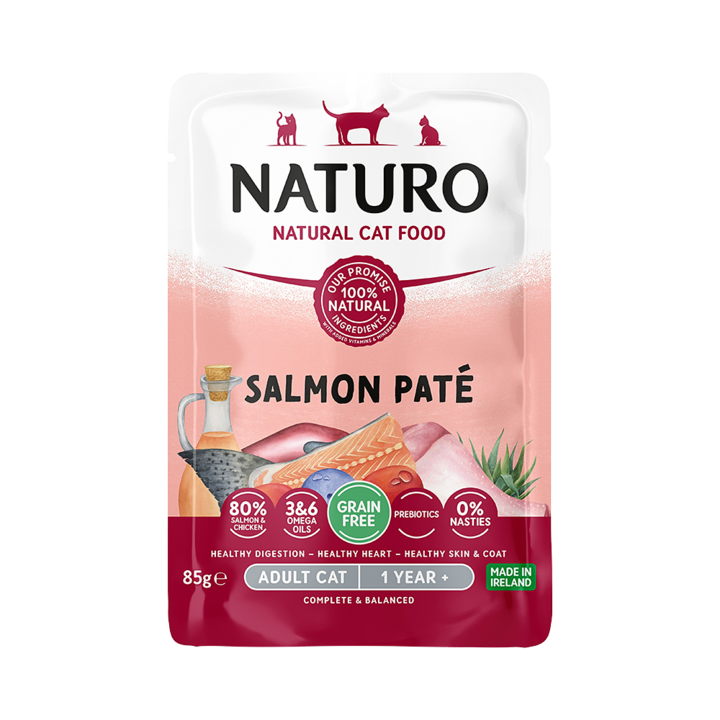 내추로 어덜트 연어 파테 파우치 85g