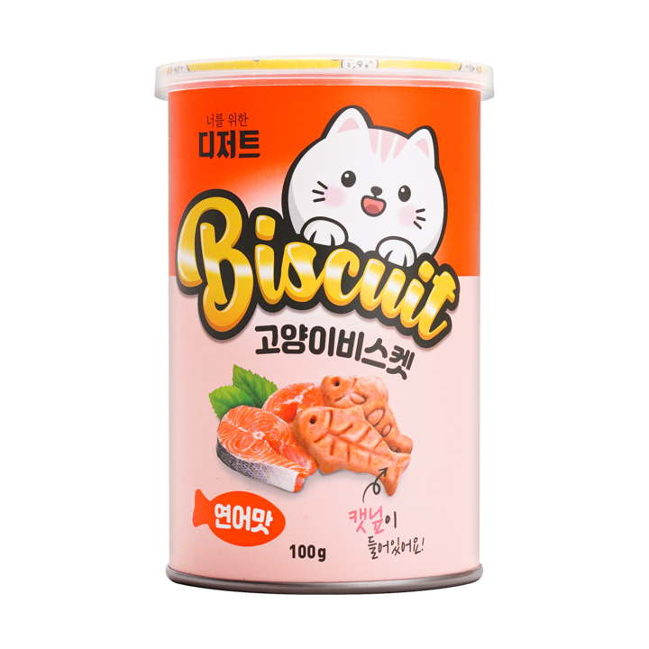 너를위한디저트 비스켓 연어 100g