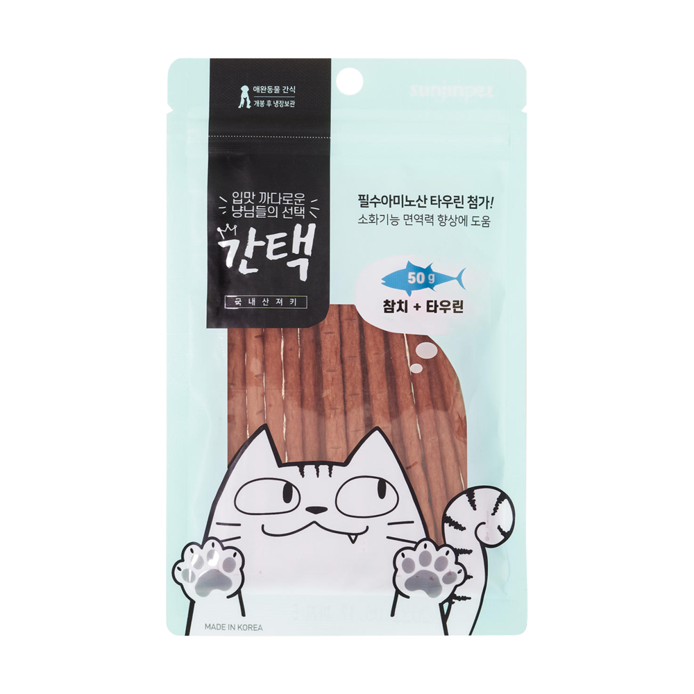 간택 참치&타우린 져키 50g