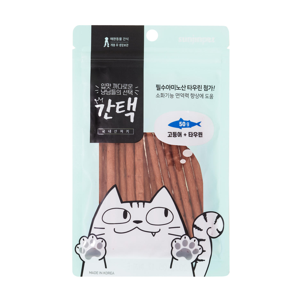간택 고등어&타우린 져키 50g