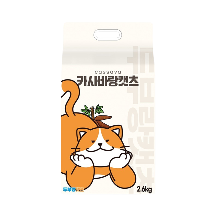 두부랑캣츠 카사바랑캣츠 모래 2.6kg