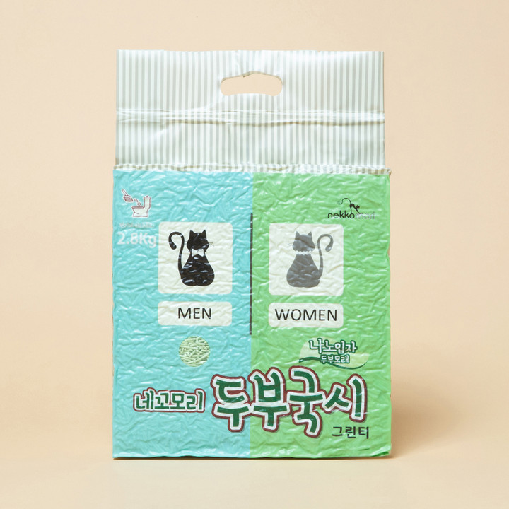 네꼬모리 두부국시 나노입자 그린티 2.8kg