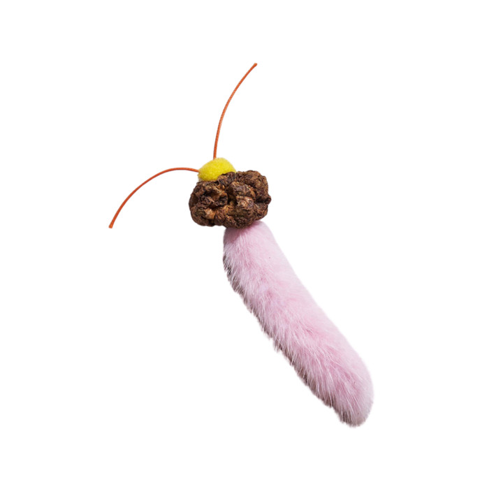 힐링타임 동결건조 마따따비 밍크꼬리 핑크