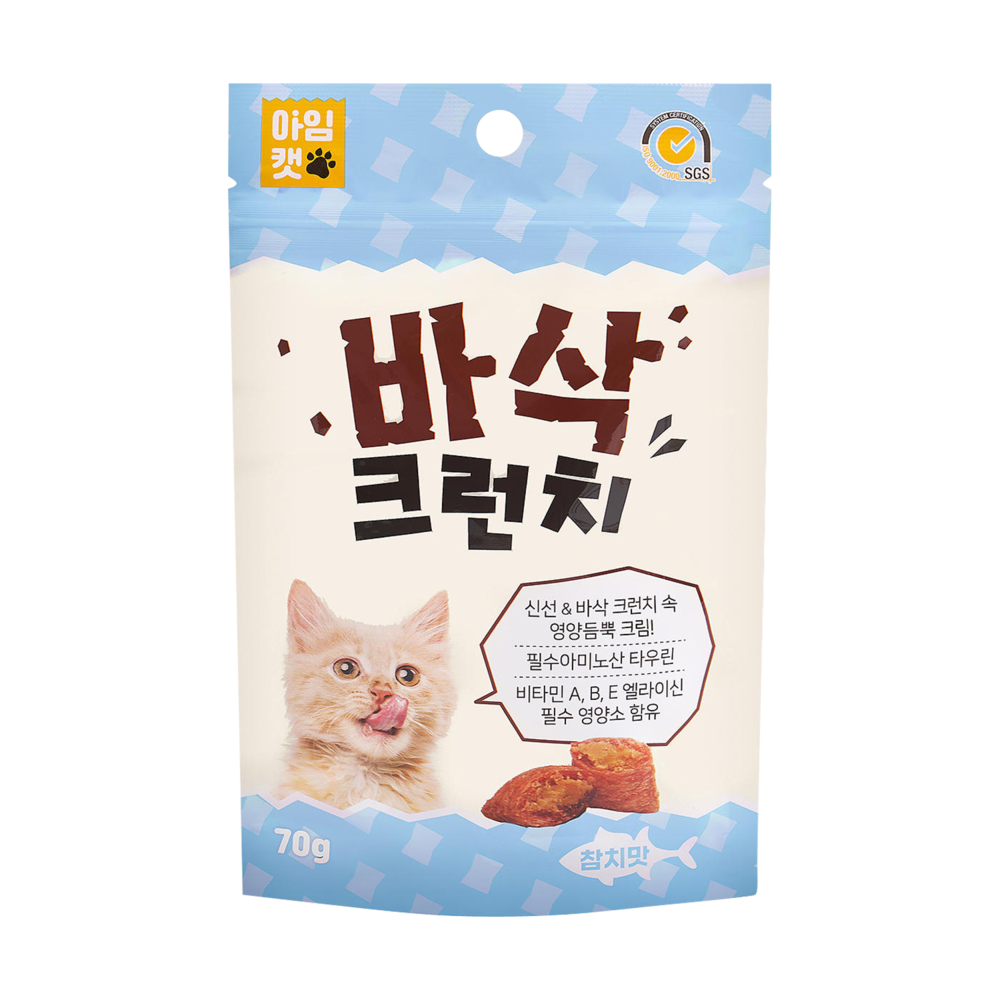 아임캣 바삭 크런치 참치 70g