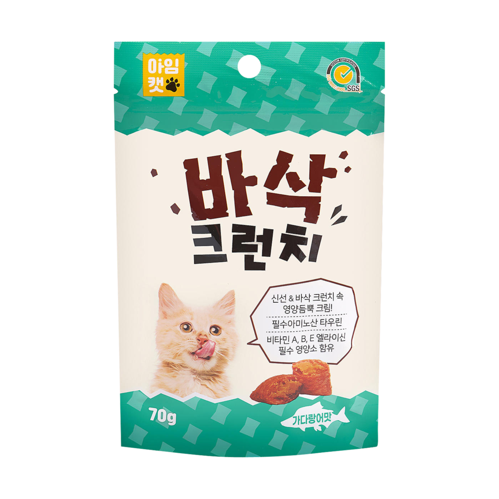 아임캣 바삭 크런치 가다랑어 70g