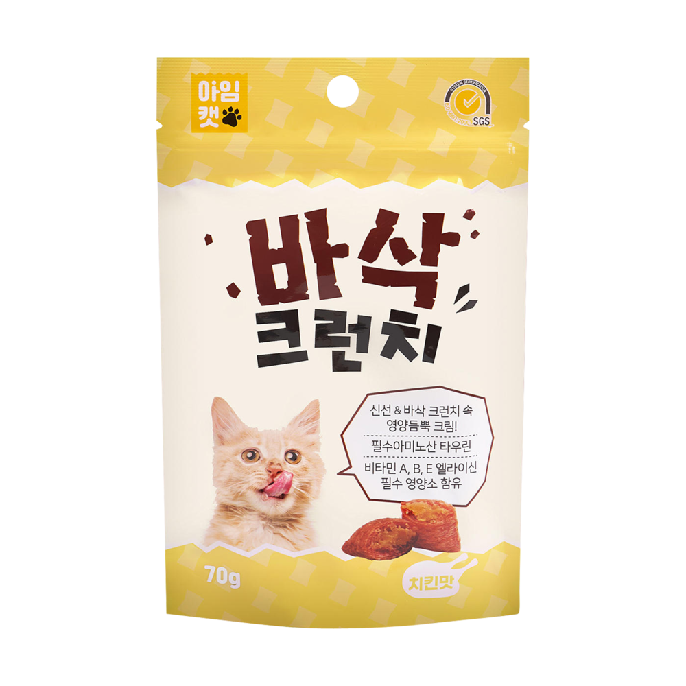 아임캣 바삭 크런치 치킨 70g
