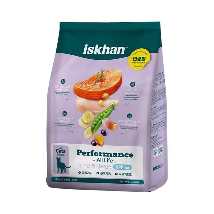 이즈칸 캣 퍼포먼스 올라이프 2.5kg