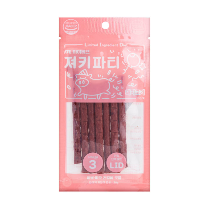 마이베프 L.I.D 져키파티 돼지고기 20g