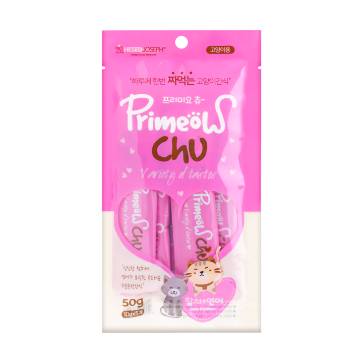 프리미요 츄 참치&연어 5개입