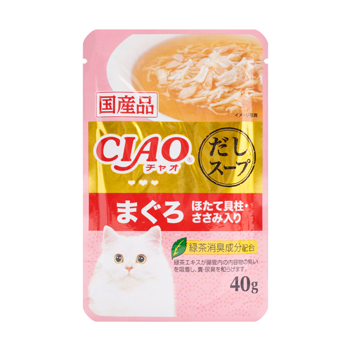 이나바 챠오 다시스프 참치&가리비관자&닭가슴살 40g