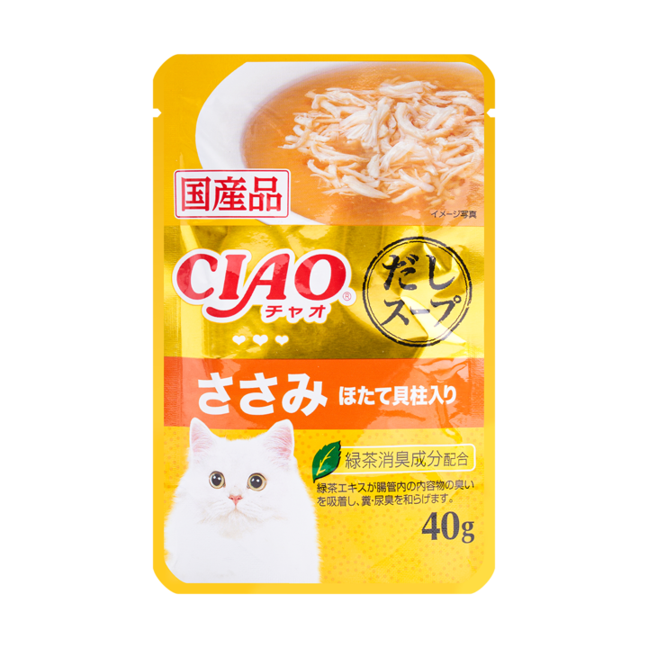 이나바 챠오 다시스프 닭가슴살&가리비관자 40g
