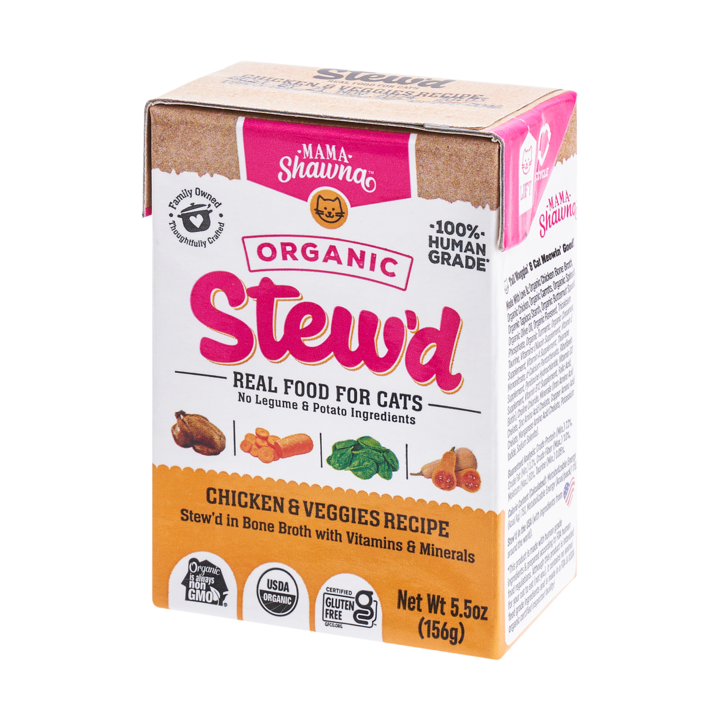 마마쇼나 캣 오가닉 치킨 스튜 156g