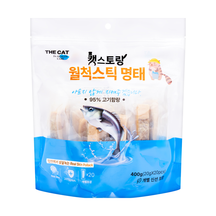 더캣 월척스틱 명태 20개입