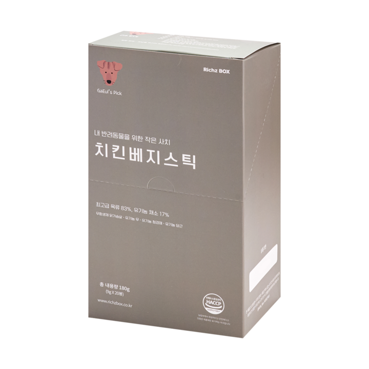 리치즈 치킨베지스틱 20개입