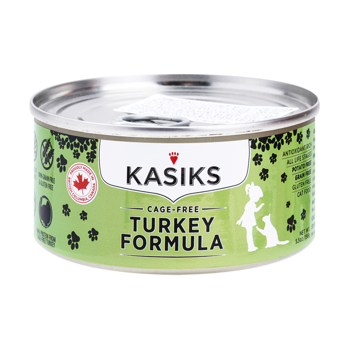 카식스 케이지프리 칠면조 캔 156g