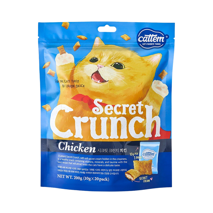 캣템 시크릿크런치 치킨 200g