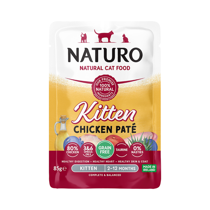 내추로 키튼 치킨 파테 파우치 85g