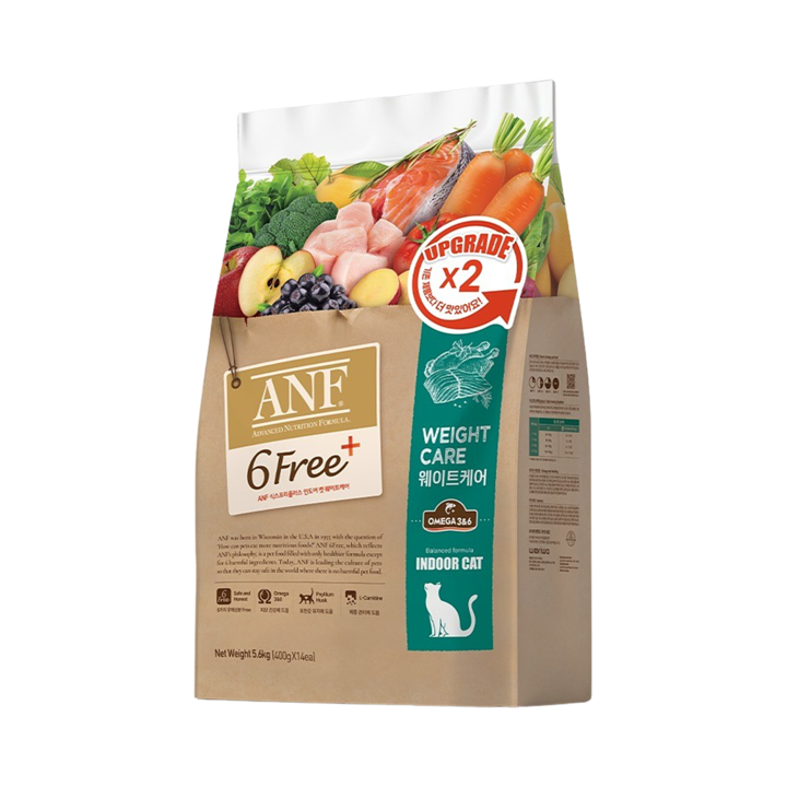 ANF 식스프리플러스 인도어 캣 웨이트케어 5.6kg