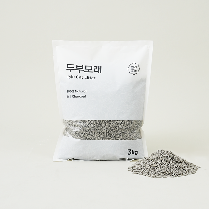 반려양품 두부모래 숯 3kg