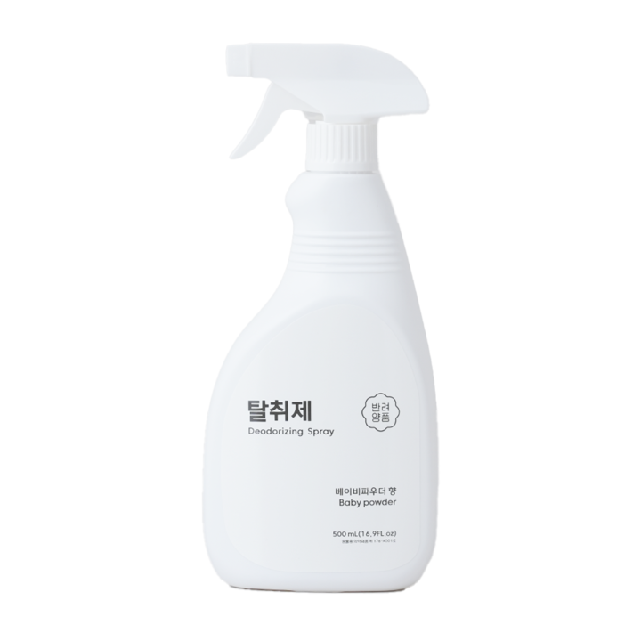반려양품 탈취제 베이비파우더향 500ml