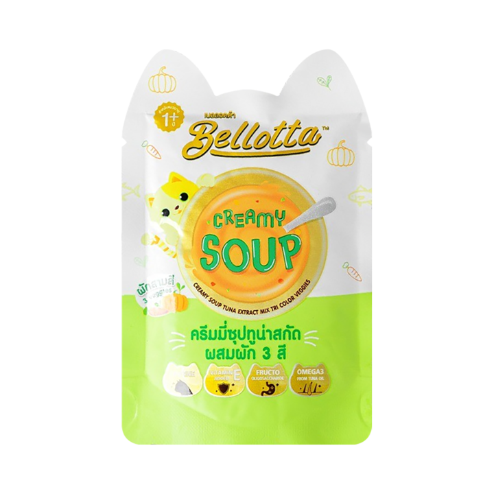 벨로타 캣 수프 참치육수와 삼색야채믹스 40g
