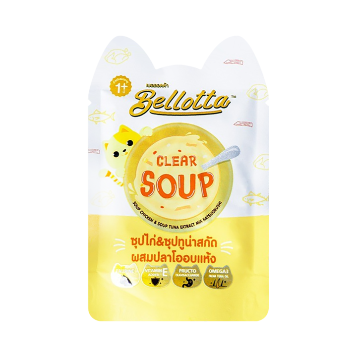 벨로타 캣 수프 닭고기와 참치육수&가쓰오부시 40g