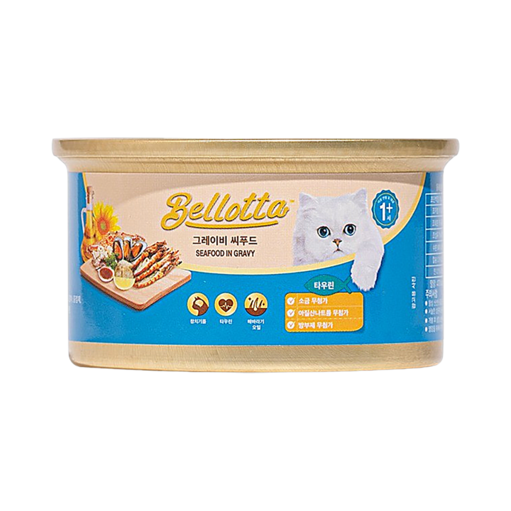 벨로타 캣 캔 그레이비 씨푸드 85g