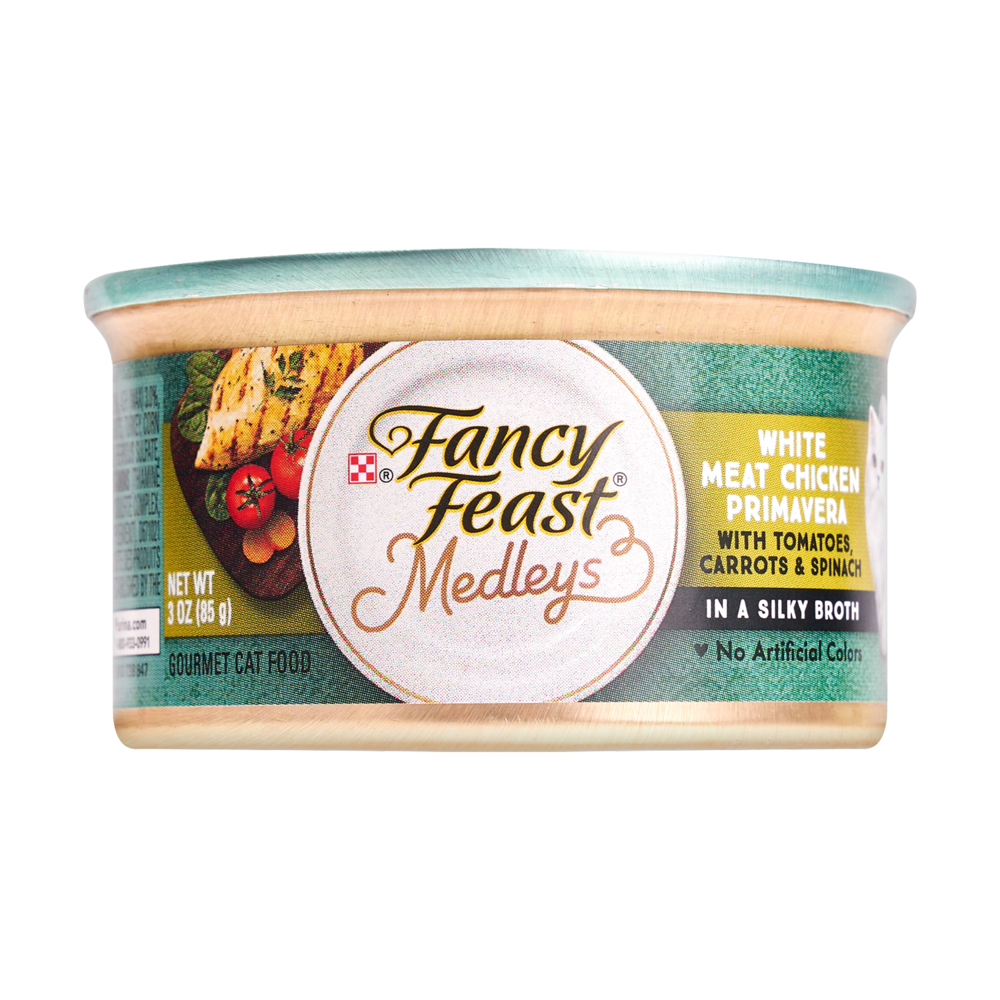 퓨리나 팬시피스트 메들리 프리마베라 치킨 캔 85g